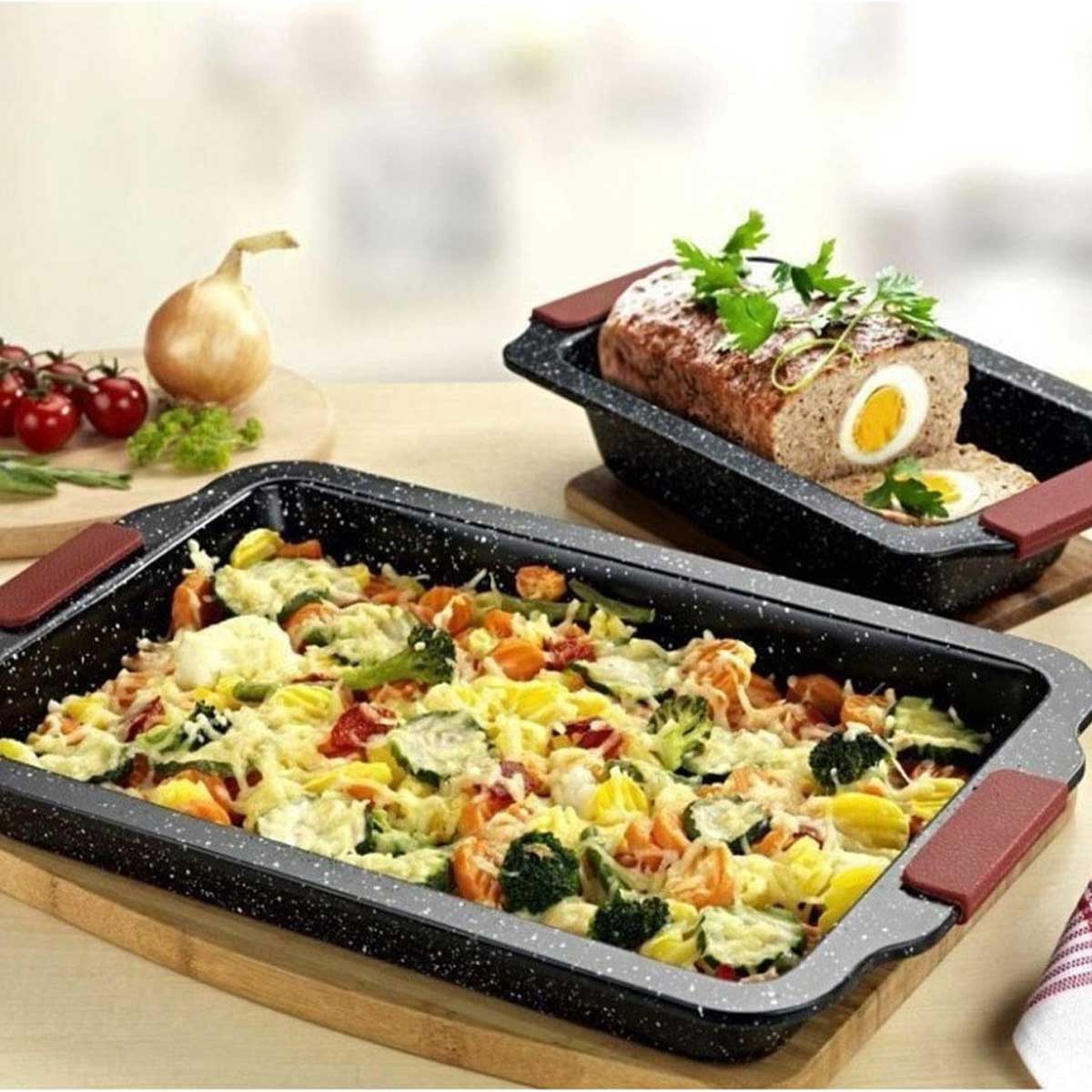 Platinum Bak- en Ovenschalen Set ovenschalen productafbeelding 2