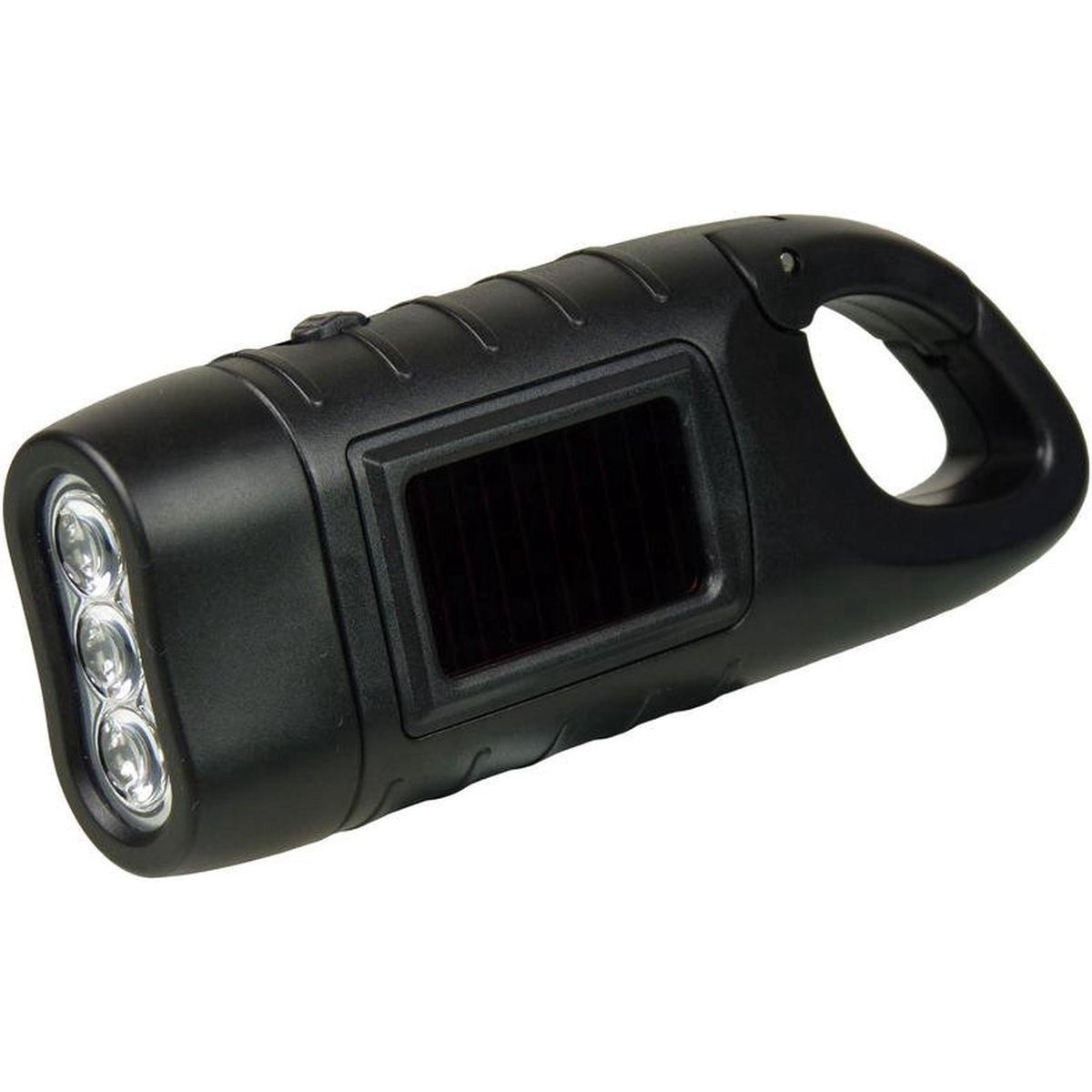 Verk Group Zonne- en Dynamo-zaklamp met 3 LED’s – Handmatig en Zonne-energie Aangedreven zaklampen productafbeelding 2