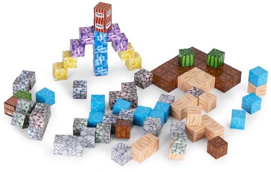 Magnetische Bouwblokken Set - 88 Delig - Magnetisch Constructiespeelgoed - Educatief Bouwspeelgoed voor Kinderen – foto 3