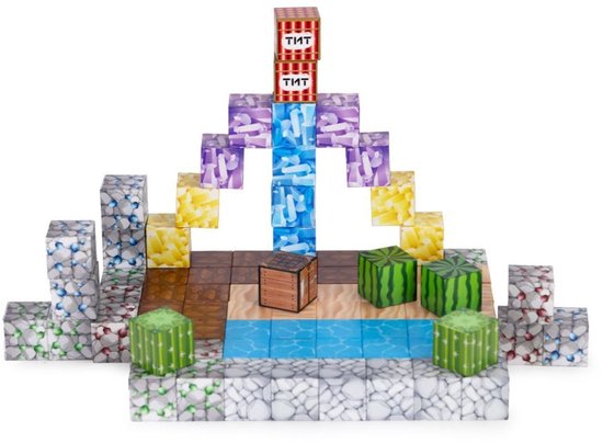 Magnetische Bouwblokken Set - 88 Delig - Magnetisch Constructiespeelgoed - Educatief Bouwspeelgoed voor Kinderen – foto 4