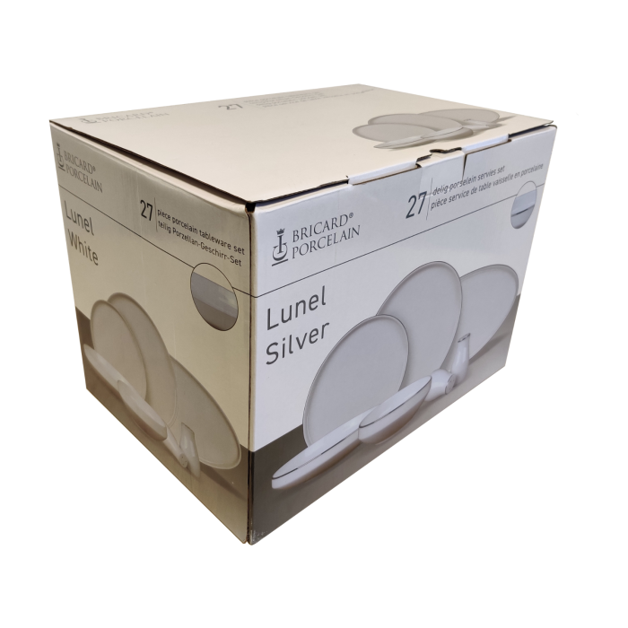 Bricard Lunel Serviesset Wit Porselein – productfoto 9