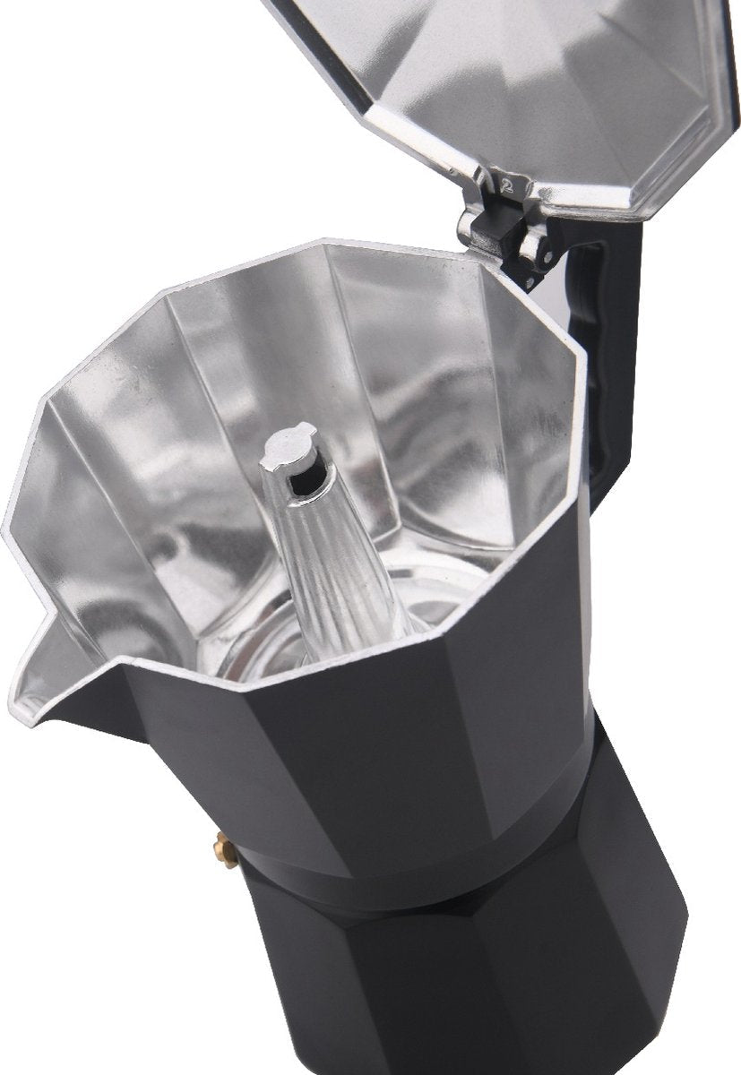 Cheffinger Koffie Percolator - Zwart - 6 Kopjes - Inductie - TEKZEN