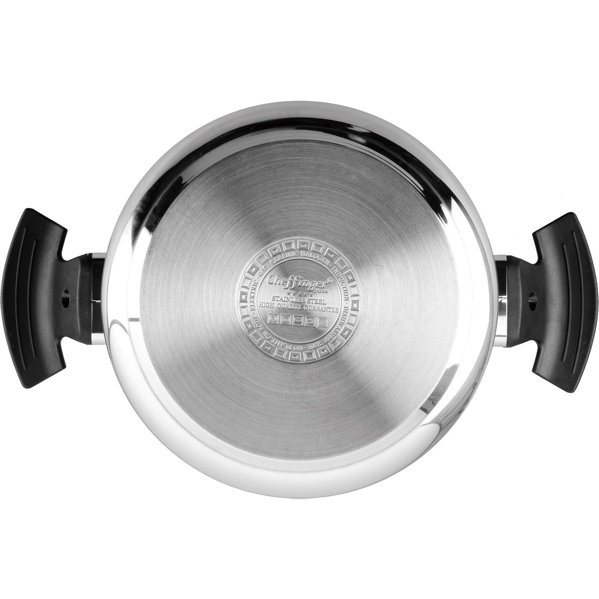 Cheffinger Snelkookpan - 24cm - 8L - RVS - Snelkoker - Inductie – productafbeelding 6
