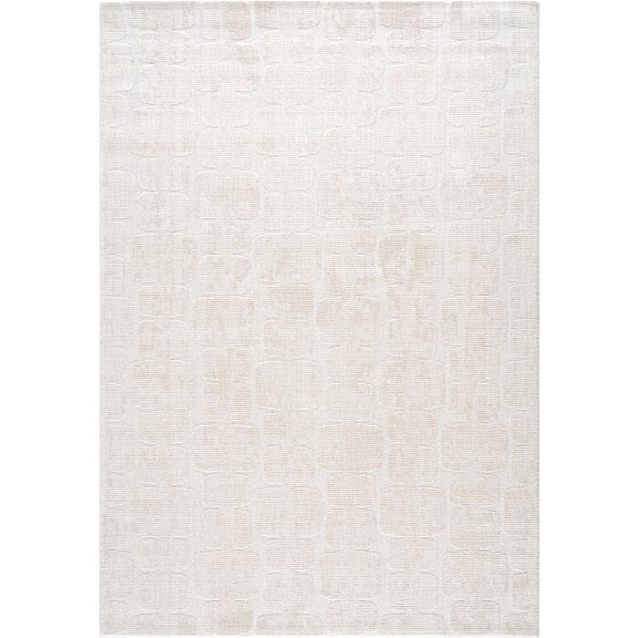 Cinar Carpets Elyse E969A - Vloerkleed Crème - 10 mm