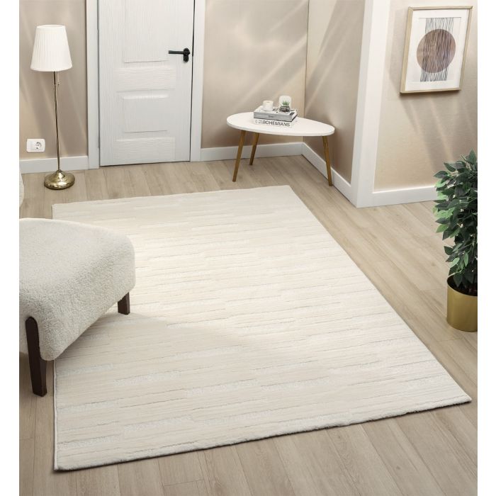 Cinar Carpets Liva D332A - Vloerkleed Crème - 13 mm